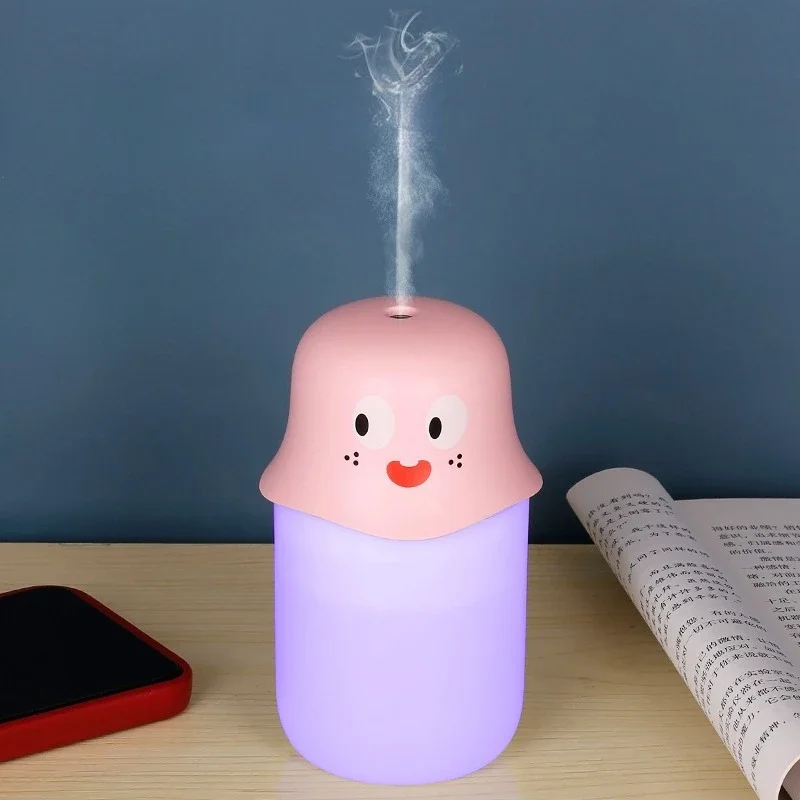 Cute Pet Humidifier Mini Office Desktop Air Conditioning Room Air Humidification Usb Small Household Heavy Fog Spray