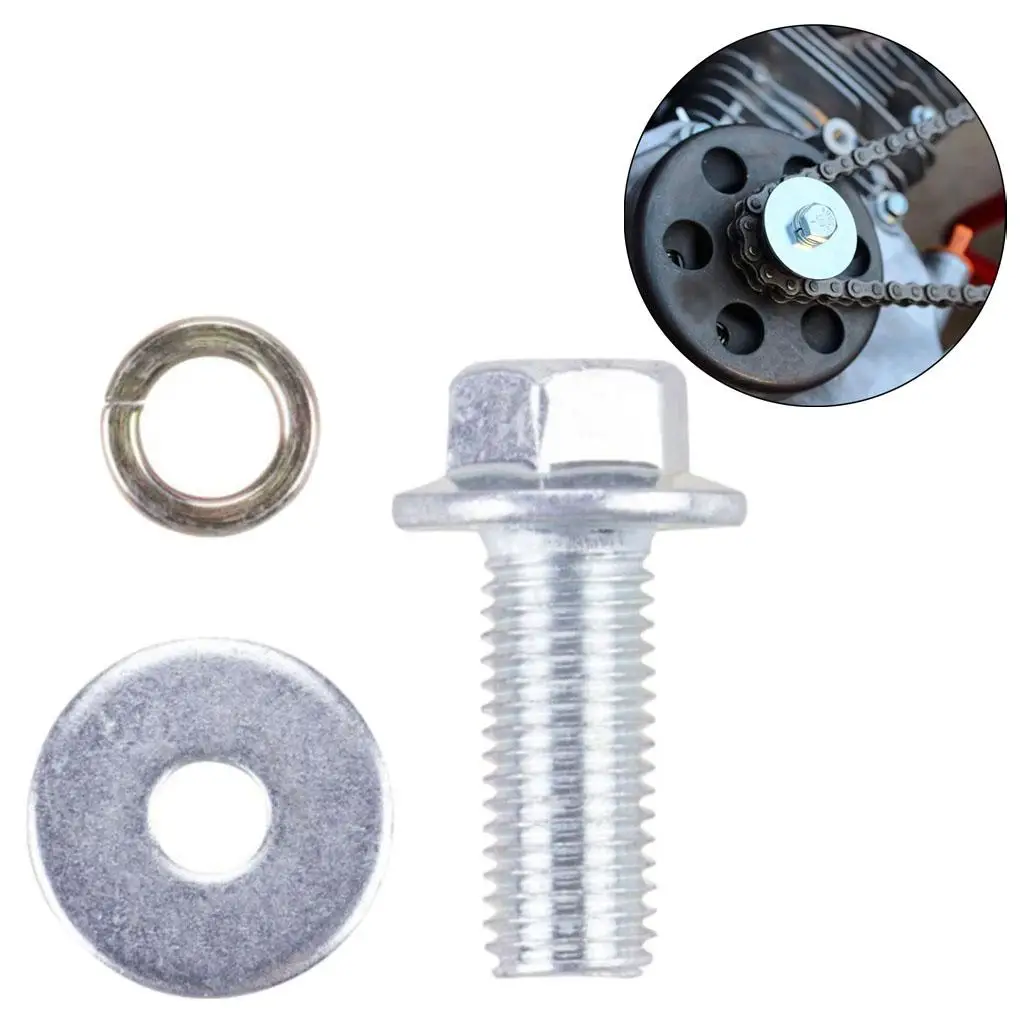 Mini Bike Cart Go Kart Clutch Bolt Kit Grade 5 Clutch Mounting Bolt for Tecumseh Briggs 3.5HP-8HP