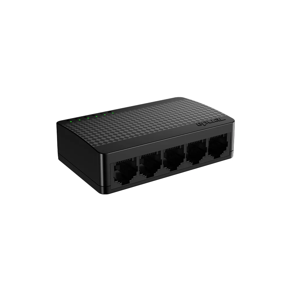 Tenda 1000mbps Gigabit Switch ethernet 10/100/1000Mbps 5 port Full Gigabit Speed Smart Internet ethernet Switch plug-and-play