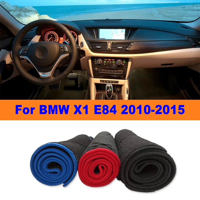 

Anti-Glare Dashboard Cover Dash Mat Non-Slip Sun Shade Pad Interior Protector For BMW X1 E84 2010-2015 2011 2012 Car Accessories