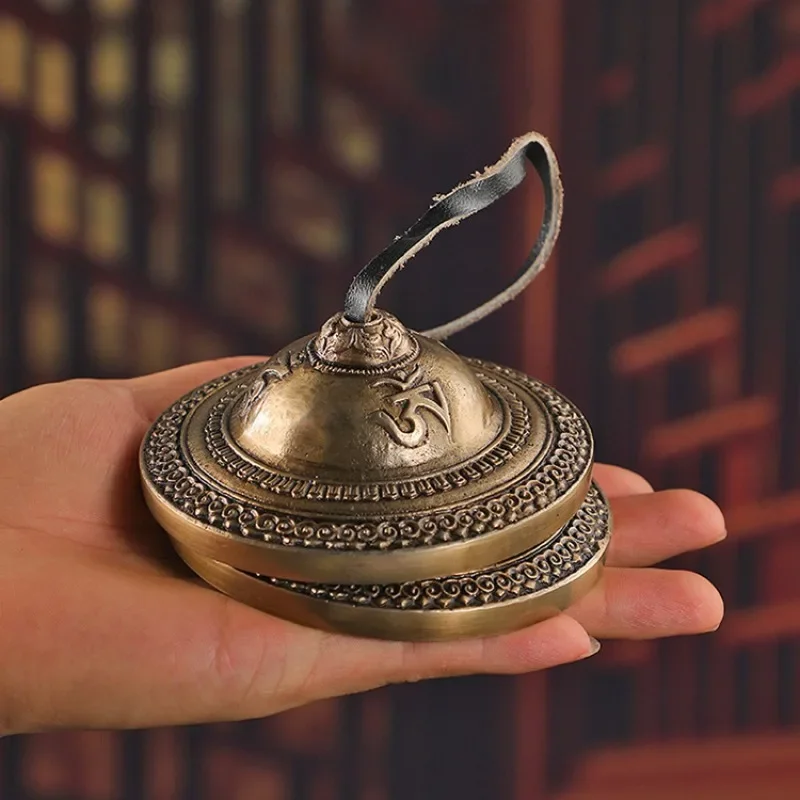 

Nepal Handmade Copper Bell Professional Percussion Instruments Mindfulness Copper Bell Sound Healing Yoga Meditation Accessories