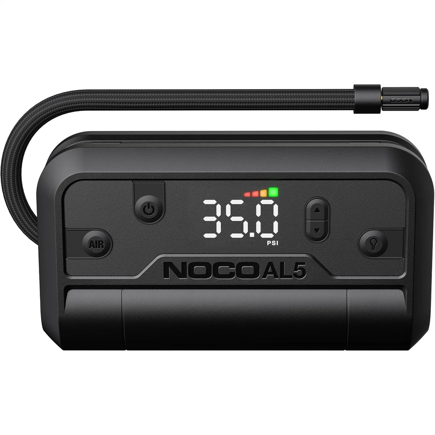 

Cordless Tire Inflator, Portable Rechargeable Air Compressor with USB-C, 17 LPM, Digital Gauge & Auto-Shutoff for Tires up to