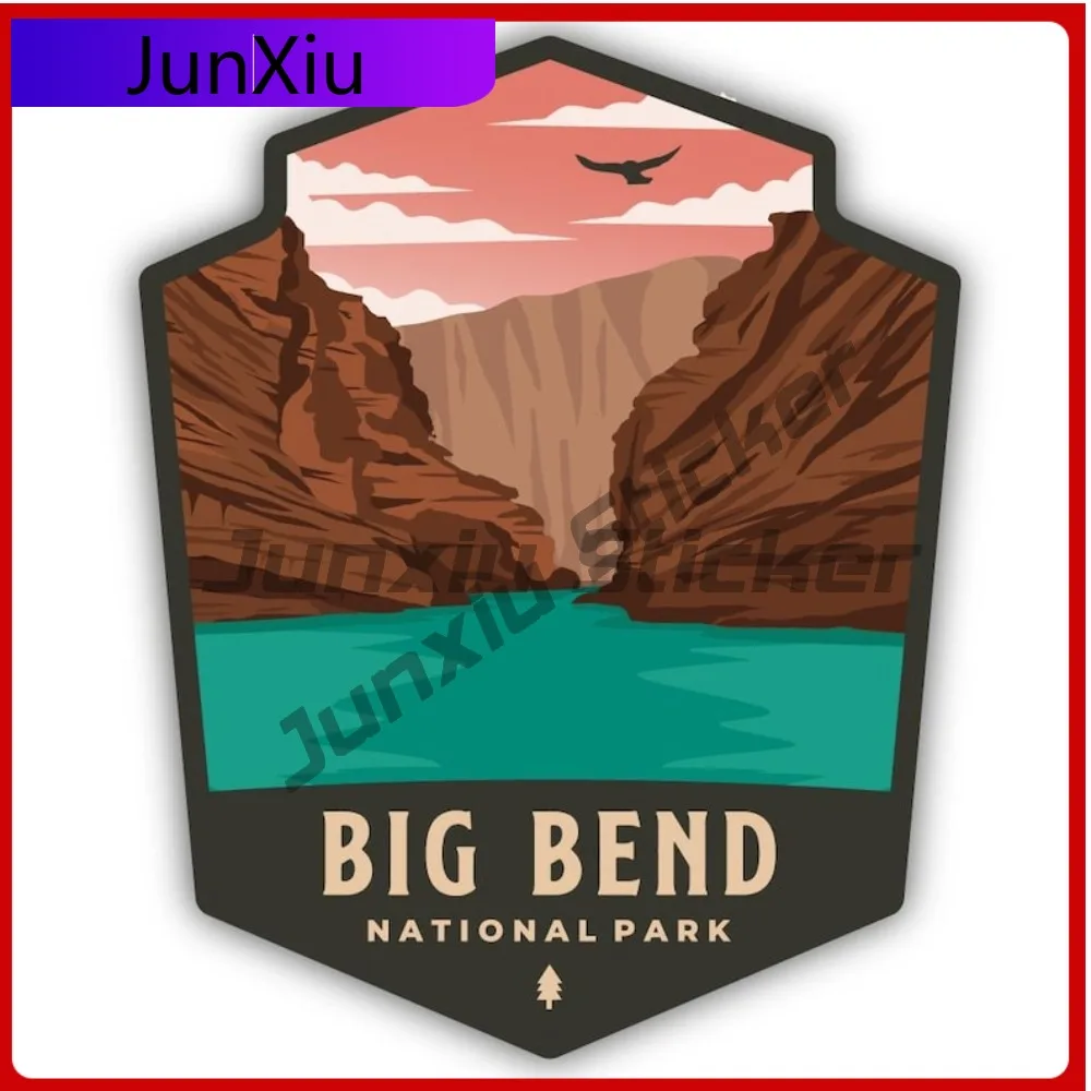 

Виниловая наклейка Big Bend National Park, водонепроницаемая наклейка, украшение X500, наклейки на мотоцикл, наклейки на заказ, автомобиль, велосипед, скейтборд