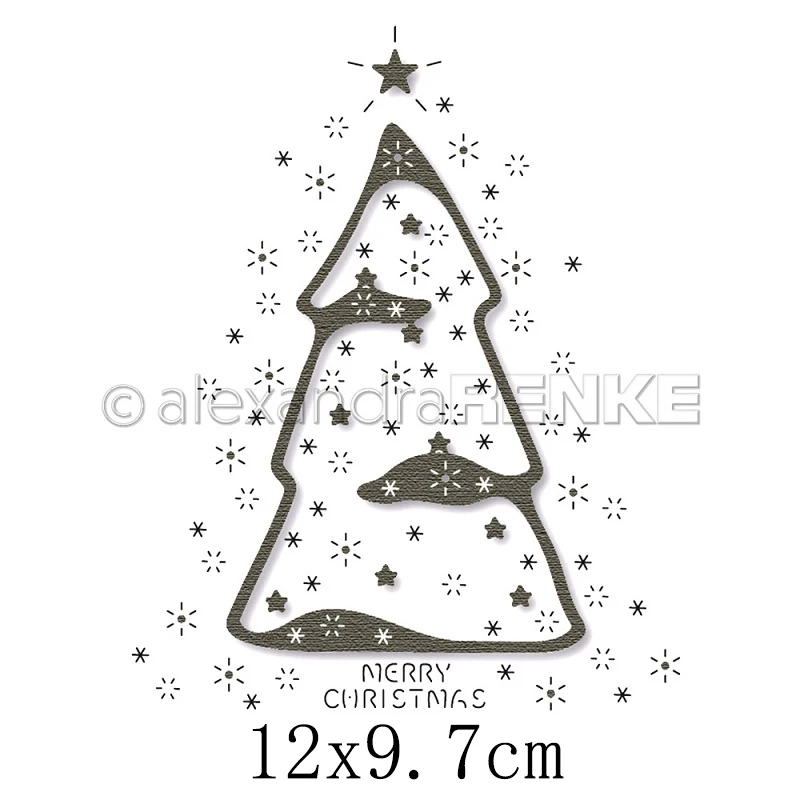 Piggy Craft metal cutting dies cut die mold 2023 New Christmas Series Scrapbook paper craft knife mould blade punch stencils die