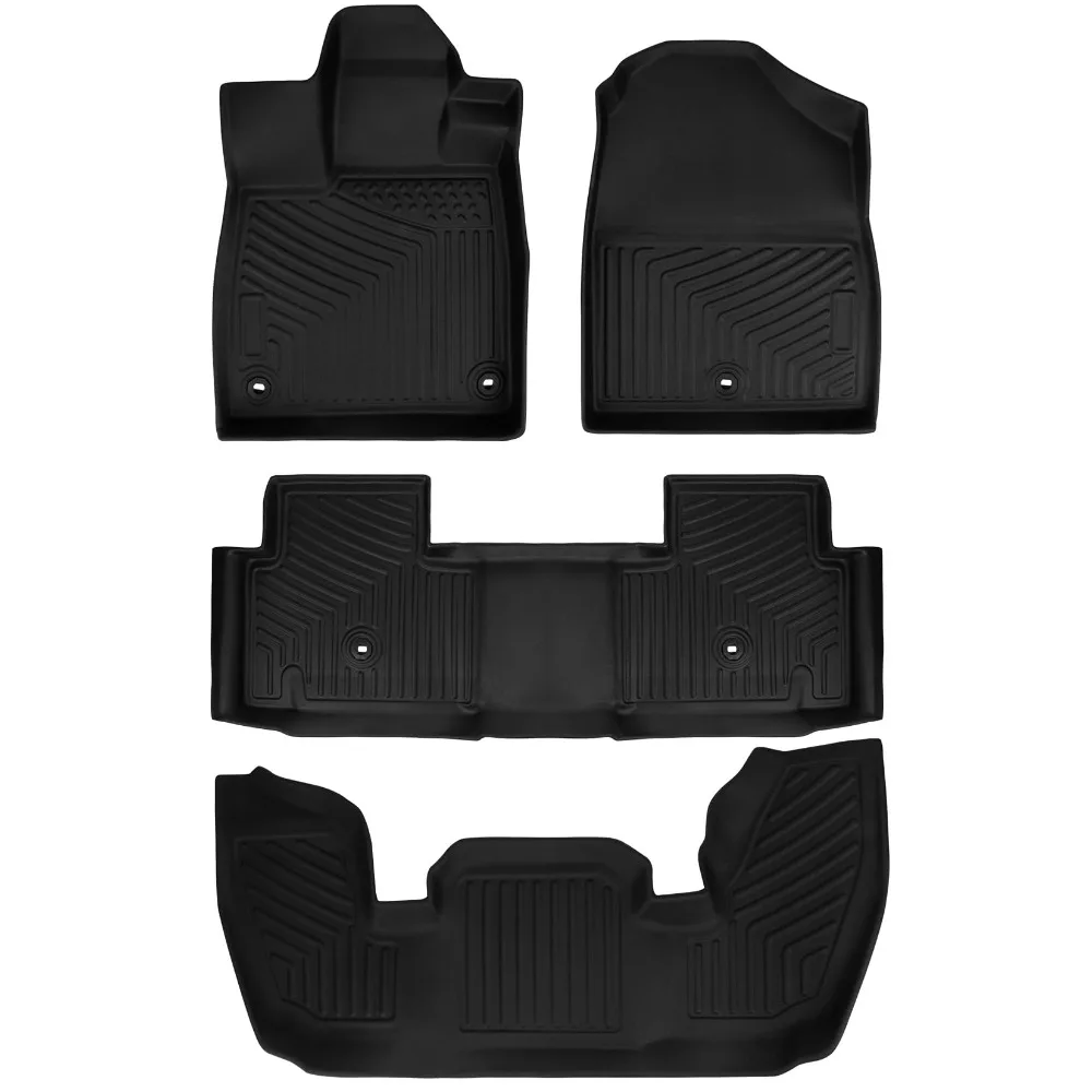 

Автомобильные коврики для Honda Pilot Tapis 2023-2025 — всепогодные 3D автомобильные коврики и аксессуары для напольных вкладышей