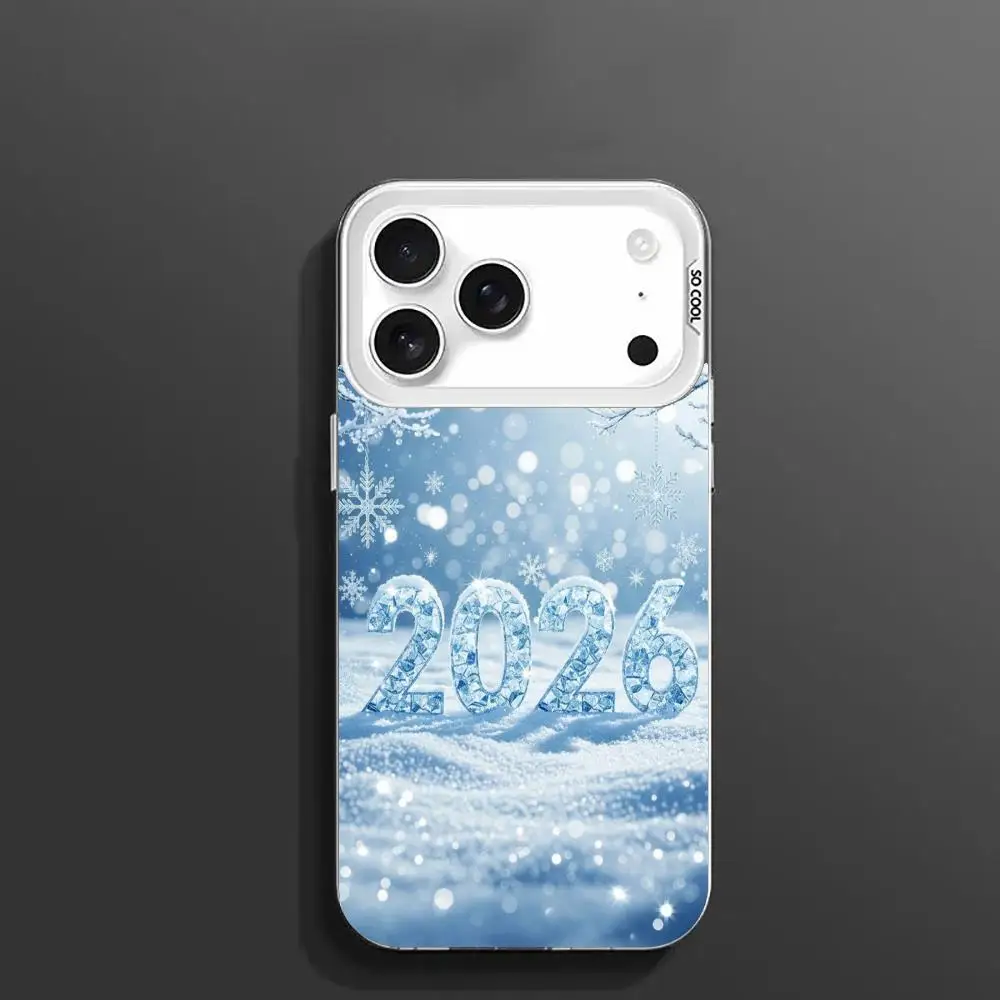 حافظة هاتف رقم 2026 لهاتف iPhone17 16 15 14 13 12 11 Pro/ Max/Plus غطاء خلفي مقاوم للصدمات ومضاد للبصمة #4