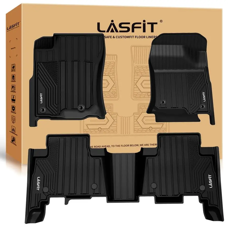 

Floor Mats for Toyota 4Runner 20132024 amp for Lexus GX460 20142023, All Weather TPE Mats Floor Liner for Toyota 4 Runner Fit 7