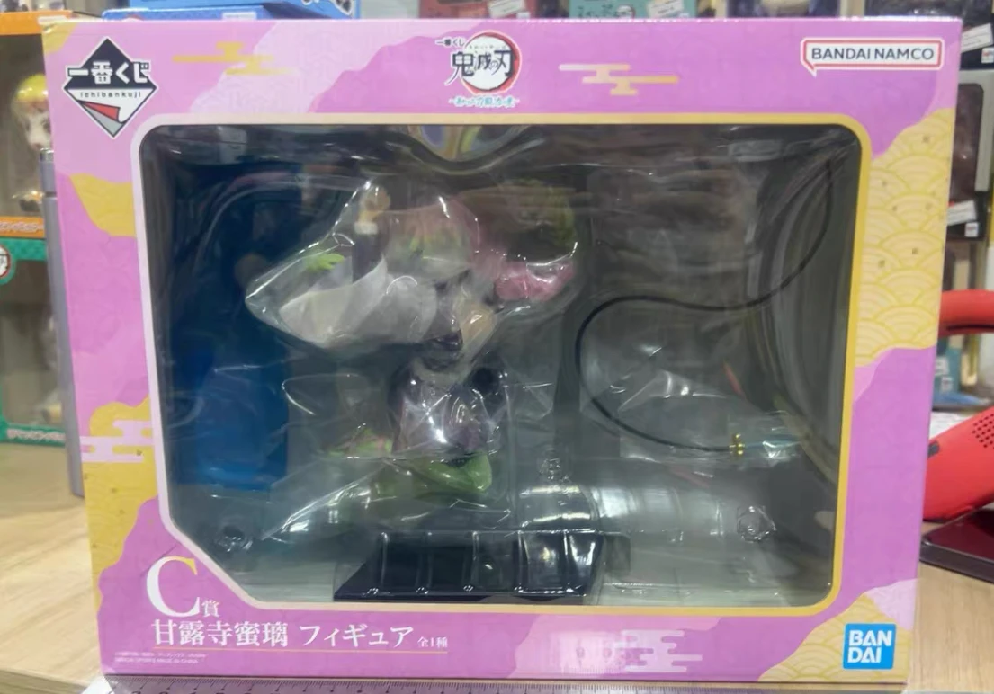 

【В наличии】[Оригинальные BANDAI SPIRITS Ichiban KUJI C-section Demon Slayer: Kimetsu No Yaiba Kanroji Mitsuri Аниме Фигурка Модель