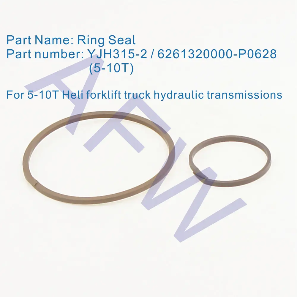 

YJH315-2 6261320000-P0628,Ring Seal,for 5-10T Heli forklift truck hydraulic transmissions