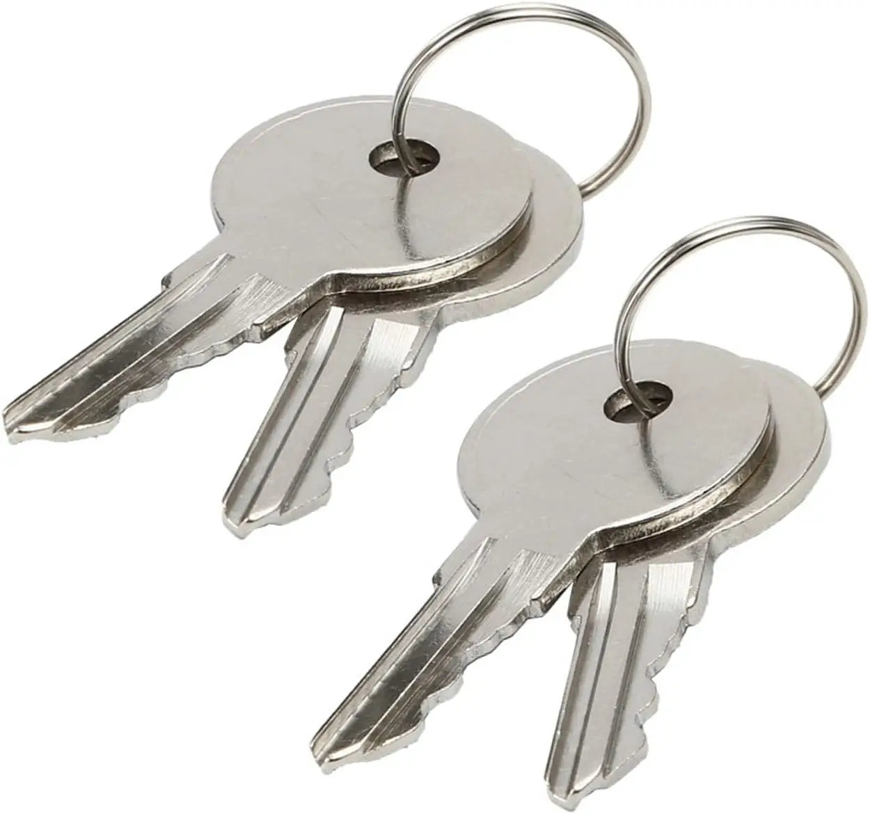 

CH751 Keys for RV compartments, Campers, Storage Cabinets, Controller Covers, Carts, Perfect Replacement Keys (Set of 4)