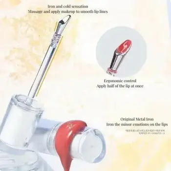 Judydoll Sheglam Jelly Lip Gloss Rtěnky Nepřilnavé košíčky Zrcadlový lesk Kosmetický lesk na rty Kovová hlavice s štětcem Pigment na rty Kosmetika 6 nejlepší prodej judydoll rty - №5