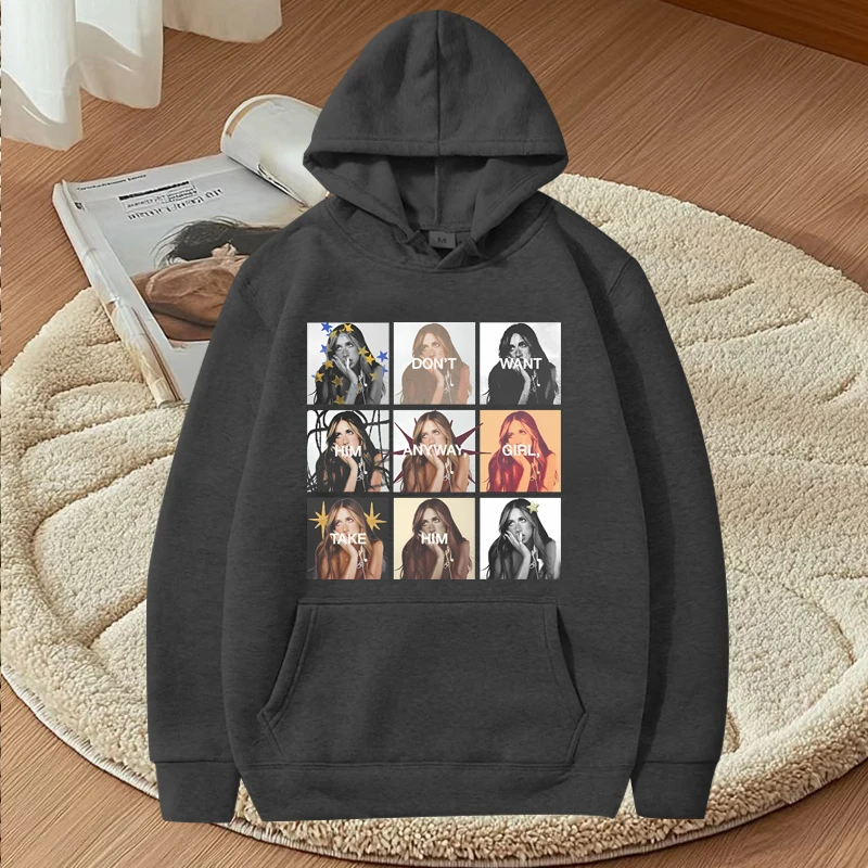 It's Ok I'm Ok Tate Mcrae classic graphic hoodie men women vintage Long sleeve streetwear print fashion oversized hoodie unisex