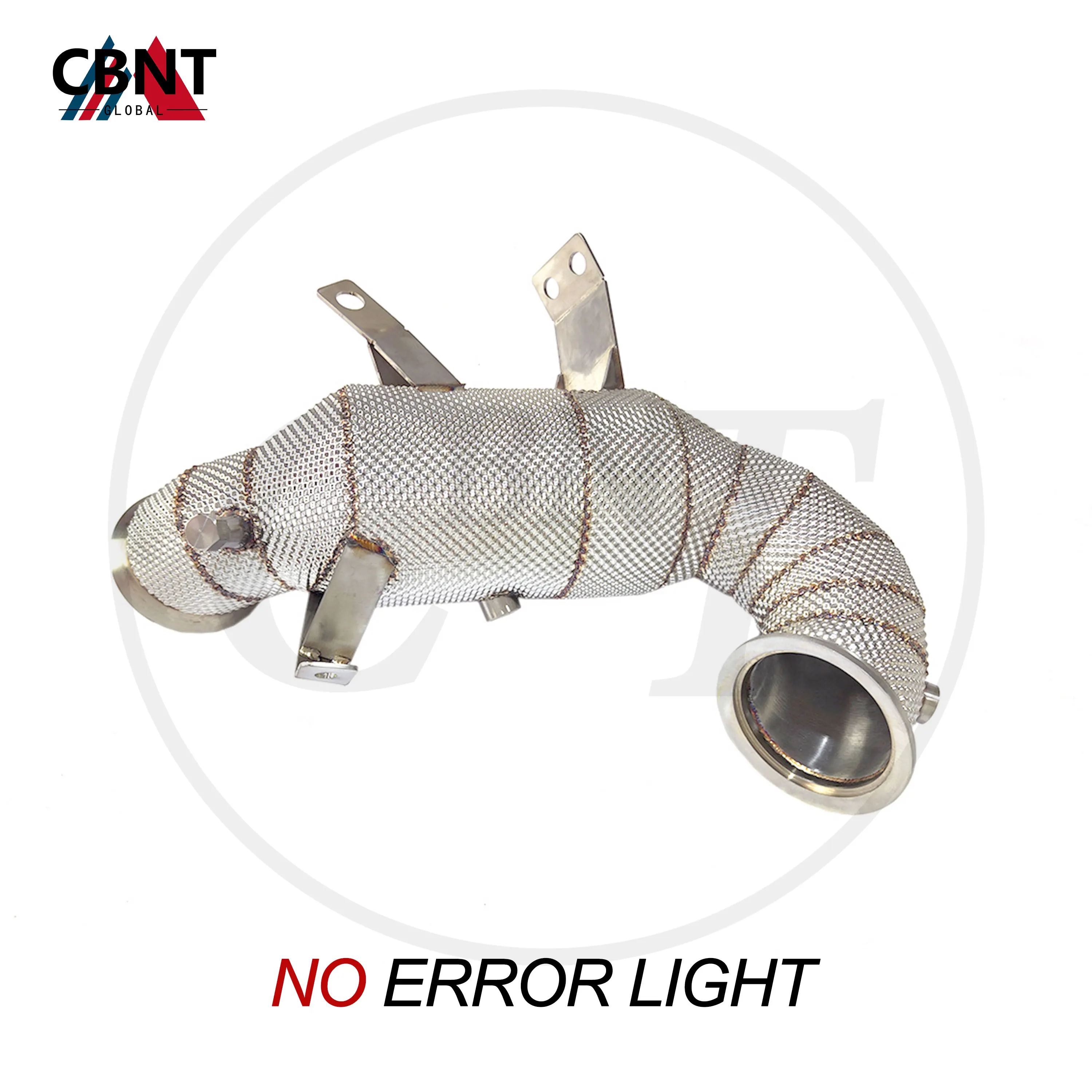 

CBNT No Error Light Downpipe for Mercedes Benz W177 A45S CLA45 GLA45 2.0T Exhaust Header with Catalytic Converter Exhaust System