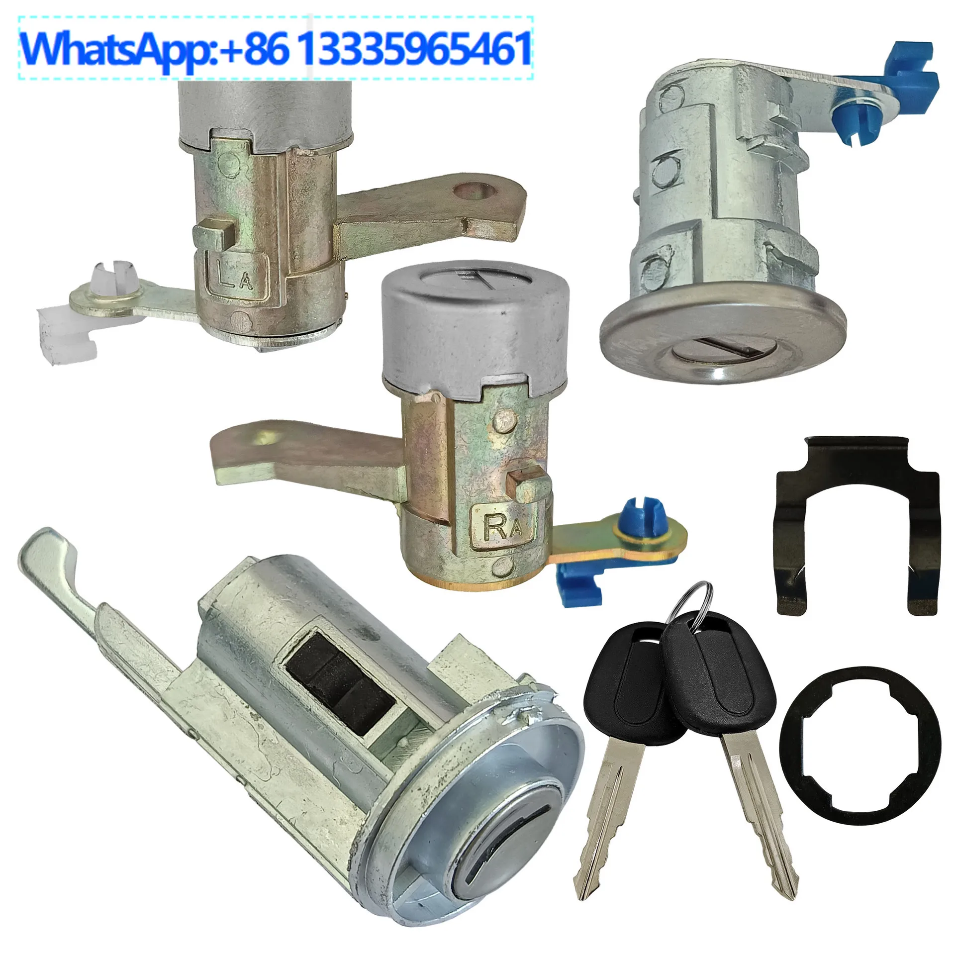 

Для Buick New Kaiyue с большой ручкой, полный автомобильный замок, цилиндр замка зажигания, замок задней двери, левый и правый дверной замок, 2 ключа