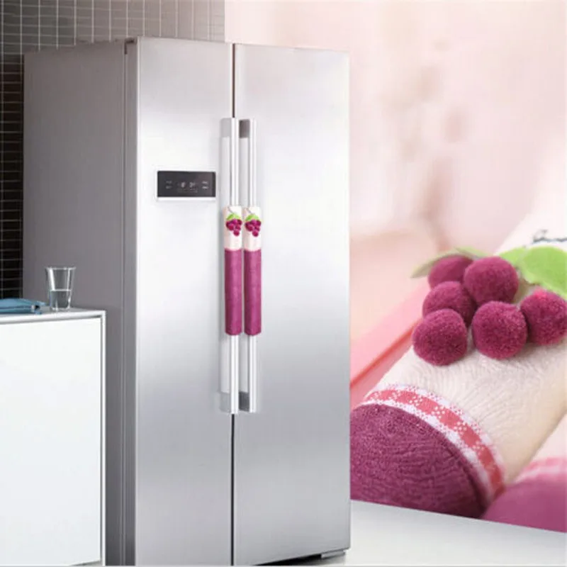 Fridge Handle Covers Microwave Oven Dishwasher Door Handle Cover Gloves Refrigerator Gloves Oven Cover