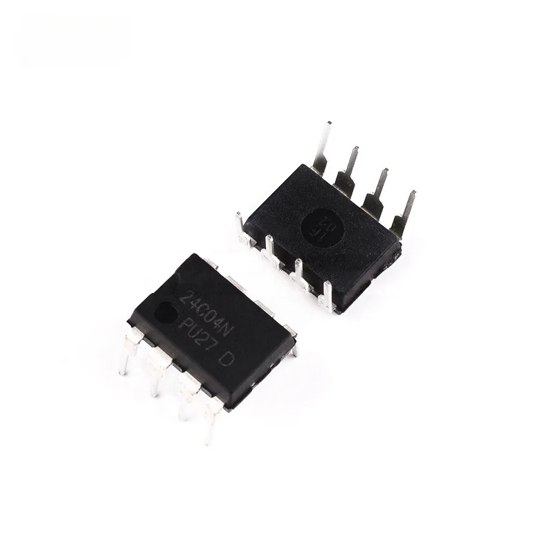 10pcs AT24C02 memory IIC chip 01A/04N/08BN/16B/32 IC patch SOP8 direct insertion DIP8