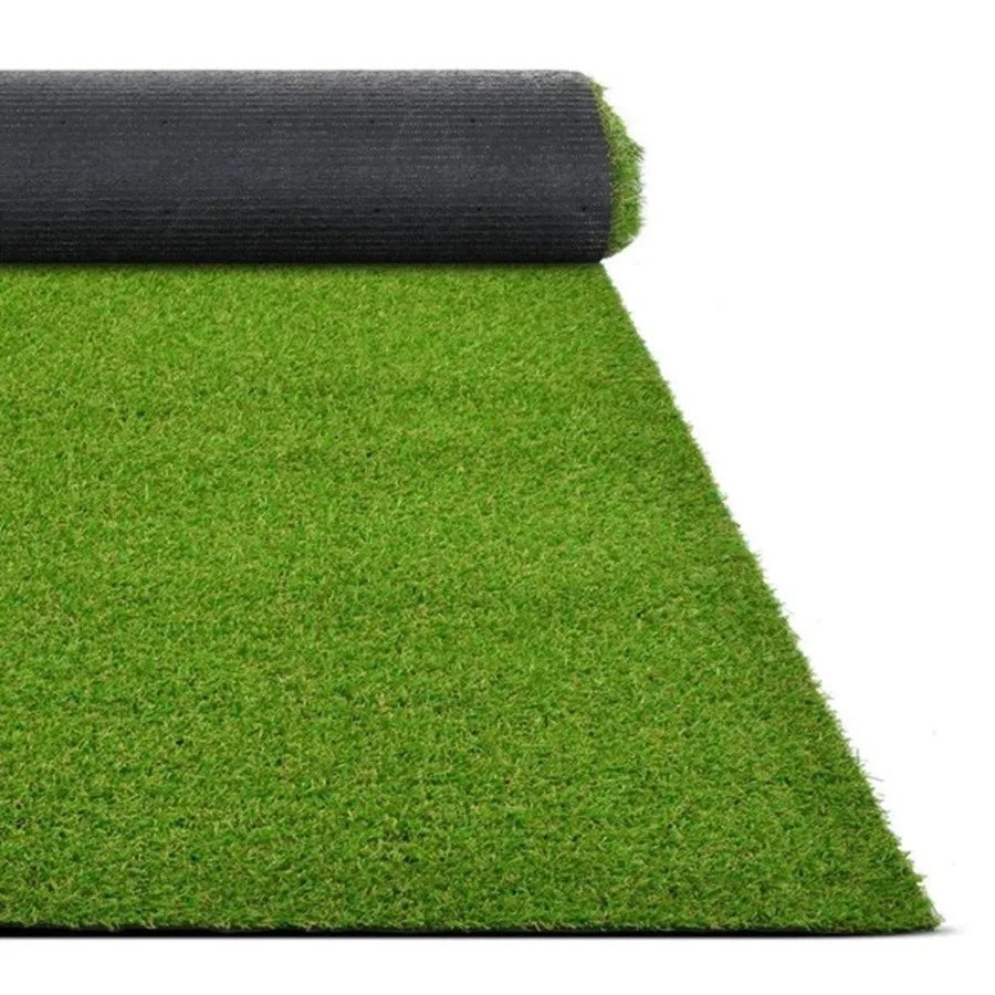 Artificial Turf Grass 6ftx10ft 0.8in, realistic fake grass rug with drainage holes, indoor outdoor lawn grass landscape for bac