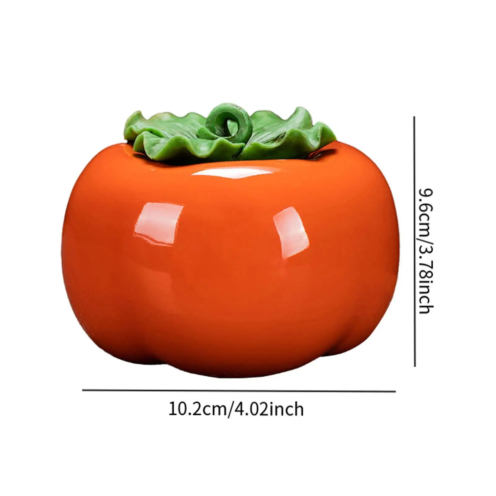 Ceramic Tea Jar Tea Tins Container Ornament with Leaf Lids Tea Storage Can Food Storage Jar Porcelain Tea Pot for Countertop