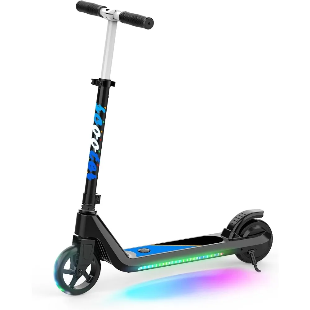 

Electric Scooter for Kids Age of 6-10, Kick-Start Boost Kids Scooter with Adjustable Speed and Height, Kids Scooter