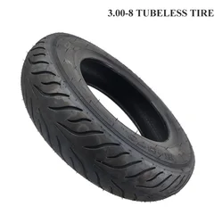 Size 3.00-8 Scooter Tubeless TireVacuum Tyre for Gas and Electric Scooters Warehouse Vehicles Mini Motorcycle Moped 8