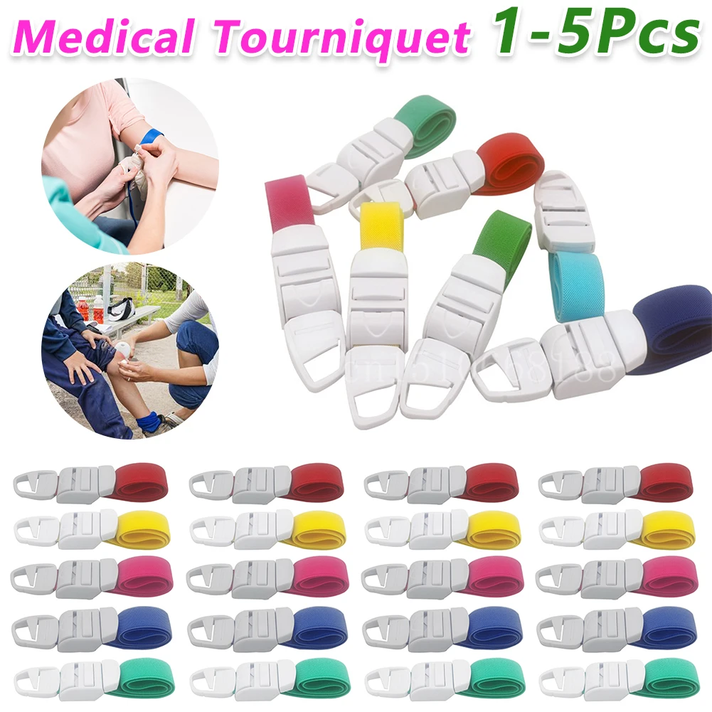 ضمادة إسعافات أولية عاصبة محمولة ضمادة مرقئ الإفراج السريع التحكم في النزيف للتخييم التنزه بقاء السلامة