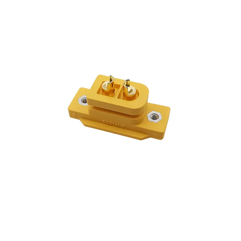 XT60NE-F Connector XT60E XT60 Female Socket Plug Soldering Type Panel Mount Fixed with Screws For RC Drone Lipo Battery DIY