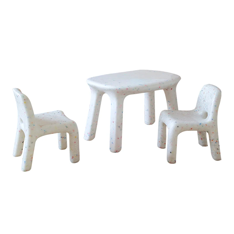 โต๊ะเล่นเด็ก ชุดโต๊ะเก้าอี้กิจกรรมสำหรับเด็ก ทนทาน ใช้กลางแจ้ง เฟอร์นิเจอร์เด็ก อนุบาล โต๊ะพลาสติกสำหรับเด็กเล็ก