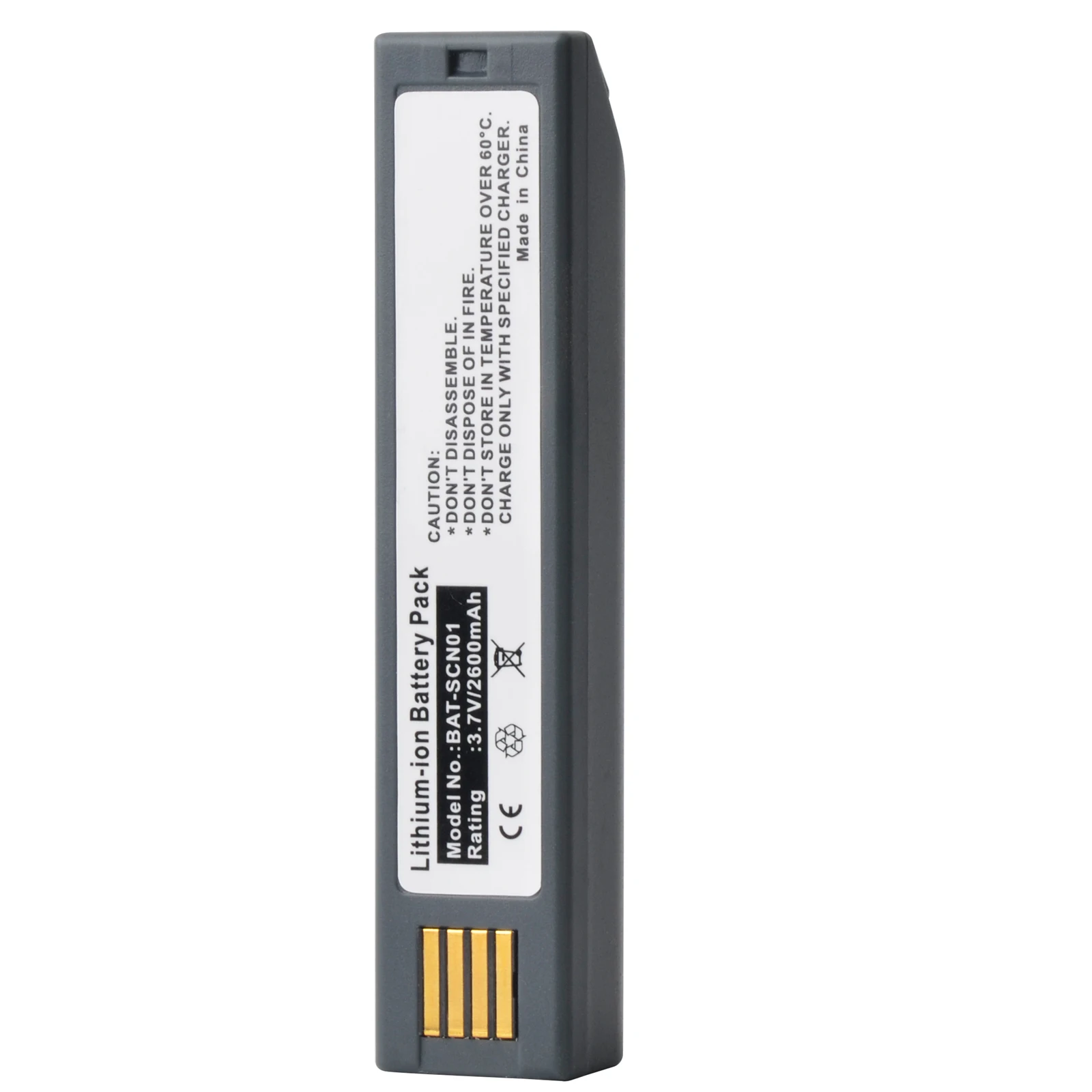 2600mAh BAT-SCN01 Battery Barcode Scanner Batteries For Honeywell Voyager 1202、1452、1202G、1452G、1400G、Xenon、Granit
