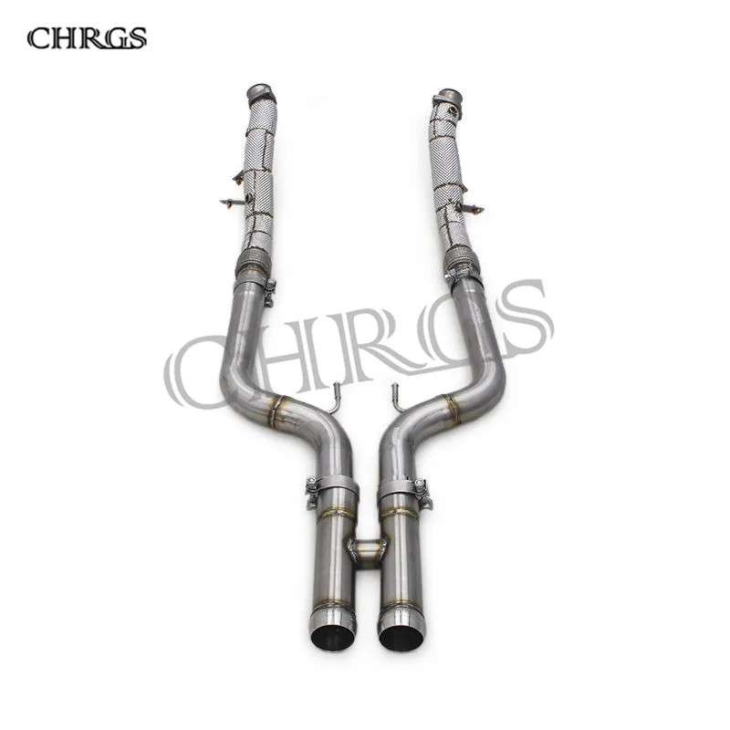 

Performance Race Downpipe For Mercedes-Benz S550 2012-2016 Stainless Steel Exhaust Downpipe Car Exhaust System without catalyst
