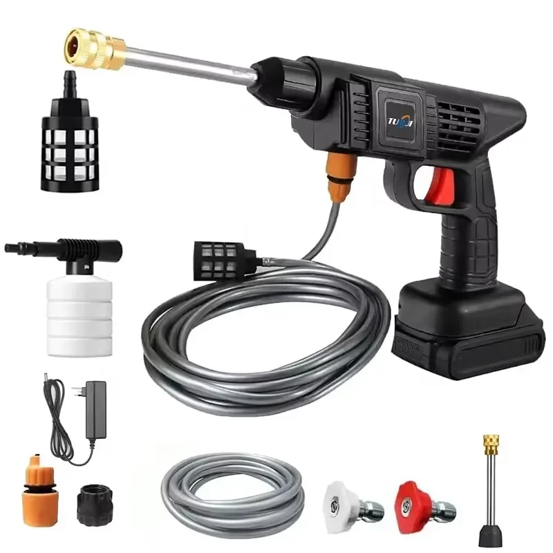 

High Quality Car Washing Machine High Pressure Car Washer Portable Water Spray Wireless Lithium Battery Cleaning Car Wash