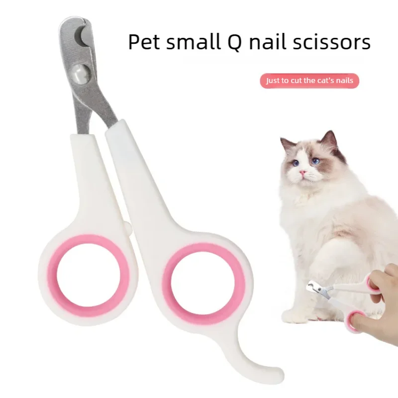 Tesoura/Cortador de Unhas para Cães, Gatos, Gerbilos e Pequenos Animais - Novidade Portátil para Coelhos e Outros Animais Domésticos - Acessórios e Produtos para Pets