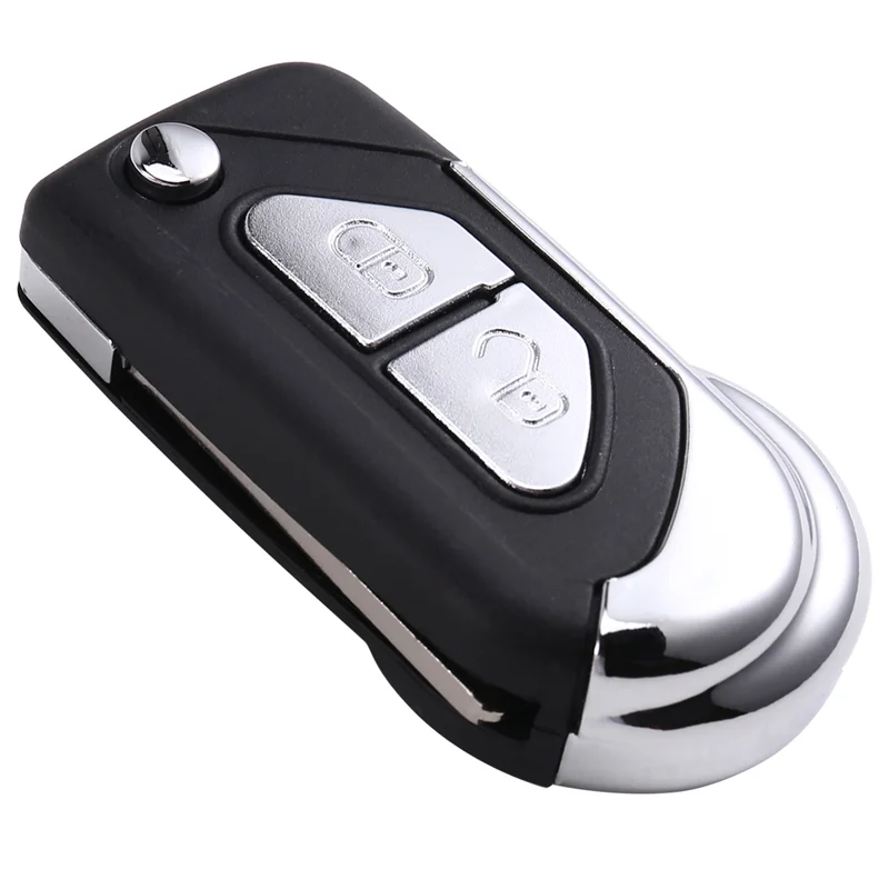 

AS57-Car 2 Buttons Key Shell Folding Remote Control Car Key Shell For Citroen DS VA2 Key Blade Housing Cover