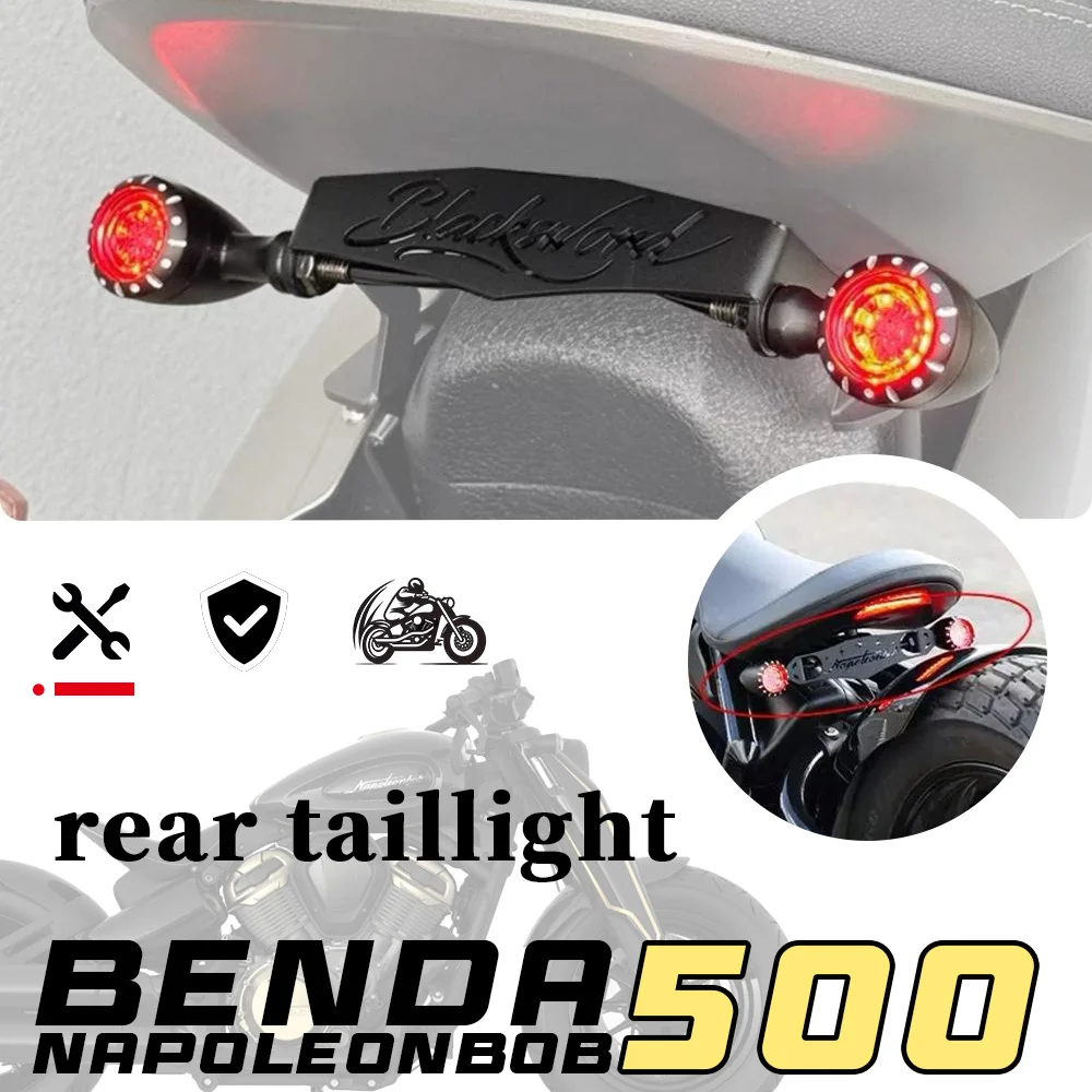 

Rear taillights BENDA NAPOLEONBOB 500 retro water light bar rear turn signal 500 NAPOLEONBOB 500NAPOLEONBOB
