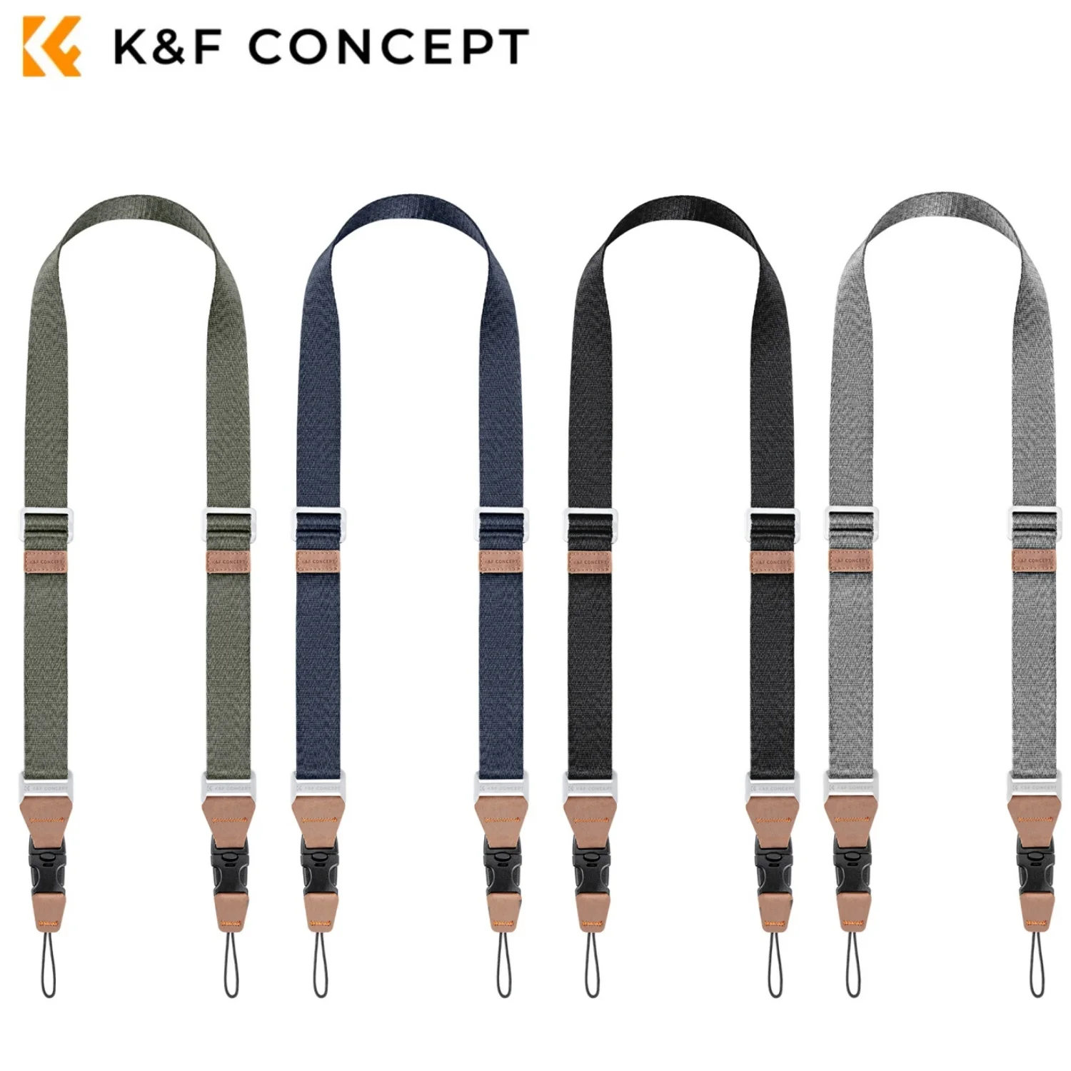 K&F Concept Camera Strap Quick Release Adjustable Neck Shoulder Camera Sling Strap For Nikon Canon Sony Olympus DSLR Camera Rope