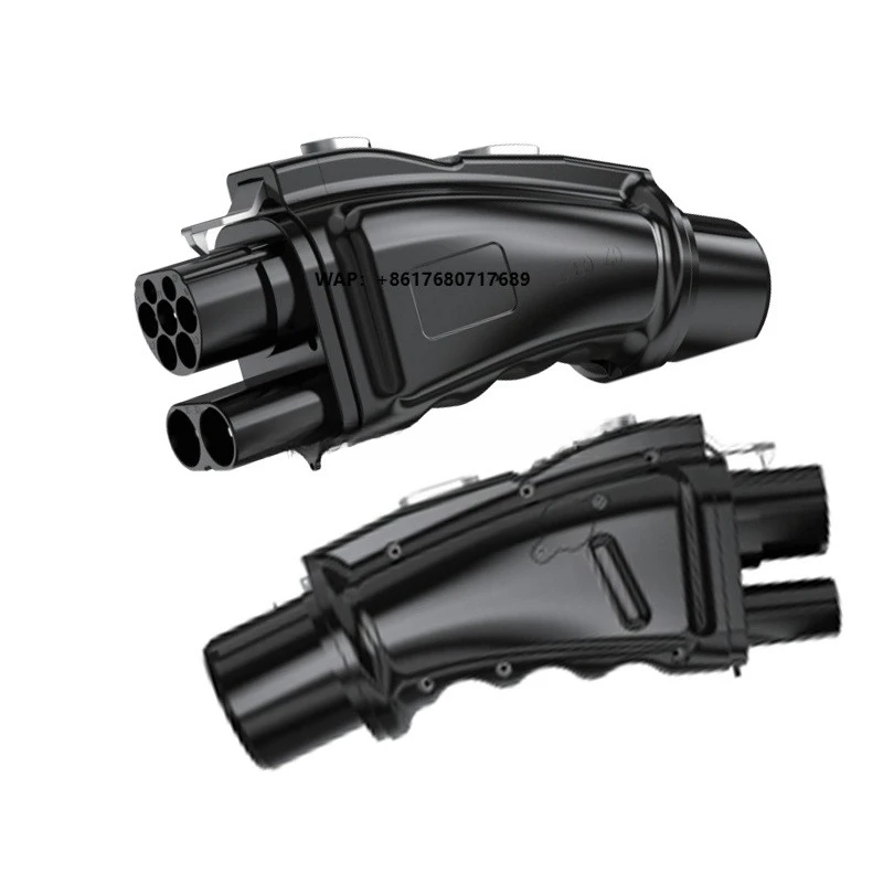 

E-car Fast EV Charging Connector CCS2 to CHAdeMo 1000V 250A DC EV Charging Connector 250A for Model S Model Y