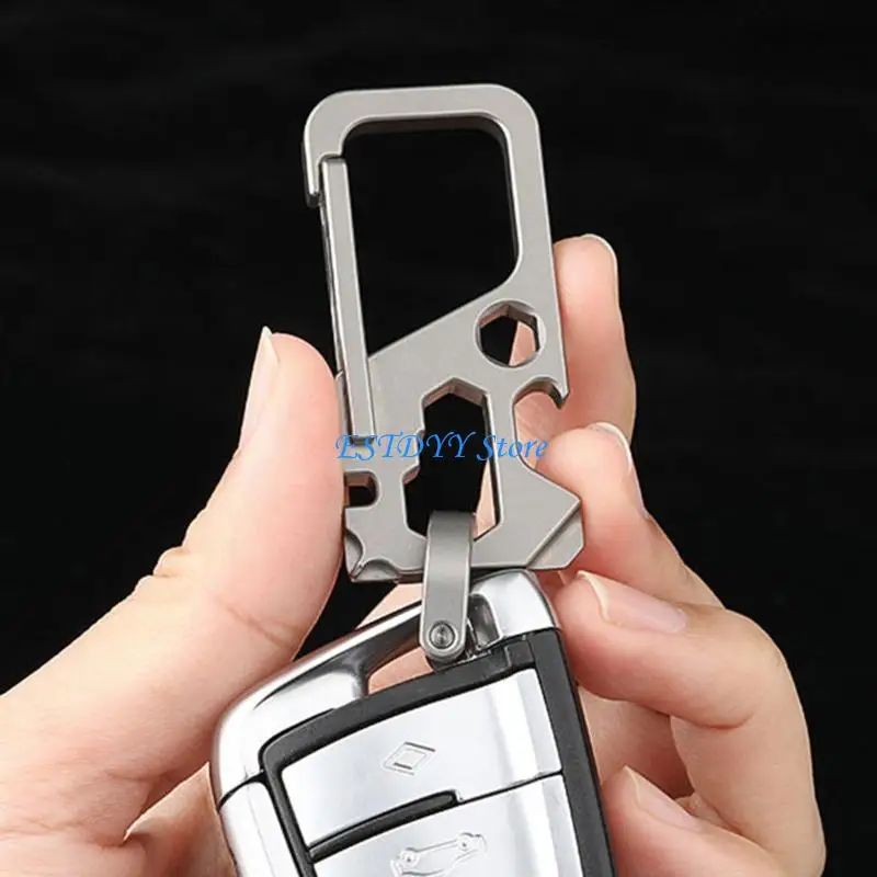 G6DE Rusts Resistant Clip Seamlessly Construction Small Travel Companion Tool
