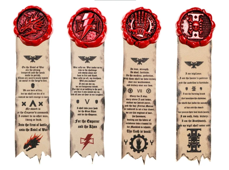 Fire Lizard White Scar Death Watch Pure Imprint Set 4 view 2