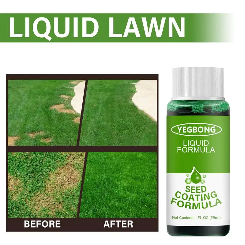 59ml Green Grass Spray Grass Liquid Lawn Paint Max Strength Green Grass Lawn Spray Repair Green Lawn Spray Lawn Grass Shots