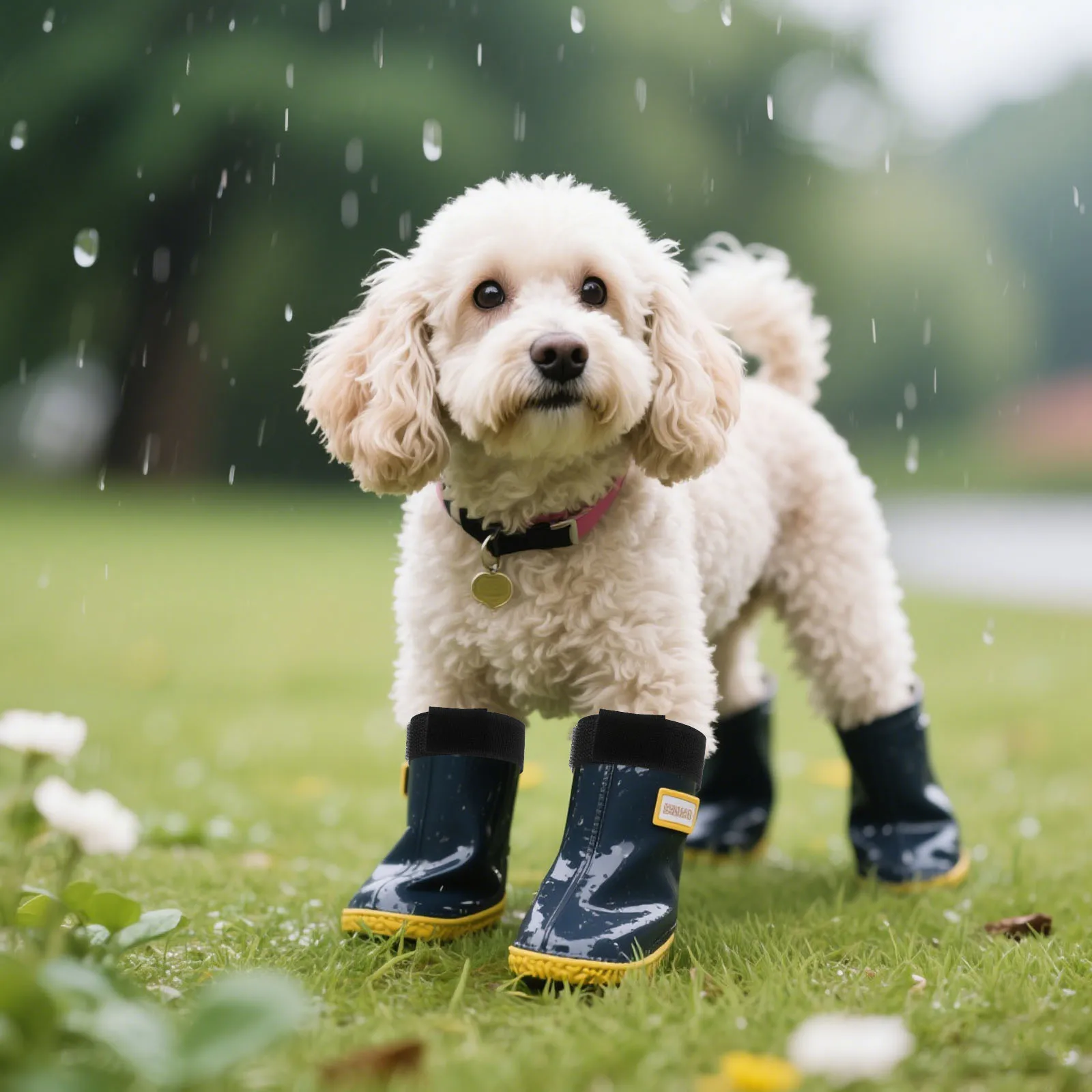 

10Pcs Non Slip Pet Sock Straps Waterproof Adjustable Dog Bootie Holders Paw Protector Bands Outdoor Use Dog Shoe Accessory