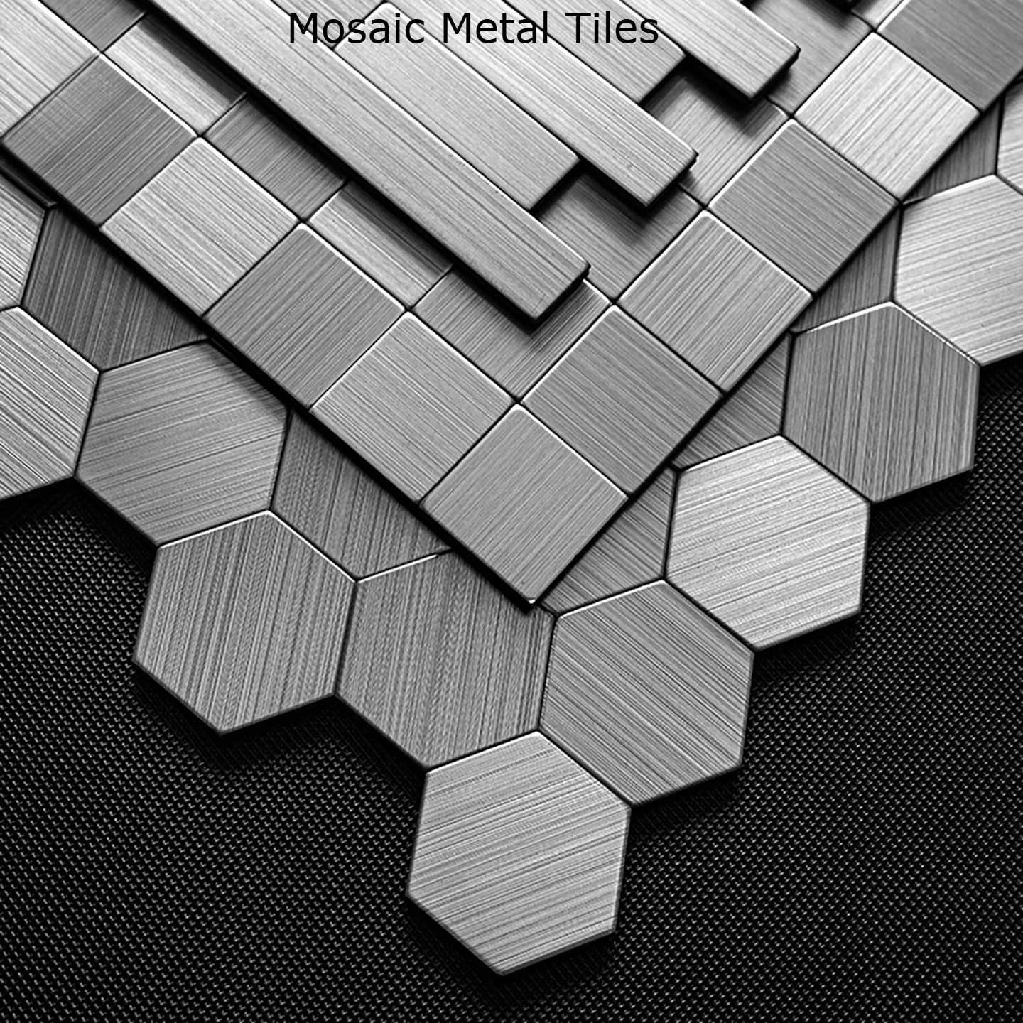 

Mosaic Tile Wall Sticker Decoration Waterproof and Oil-proof Kitchen High Temperature European Living Room Self-adhesive TV
