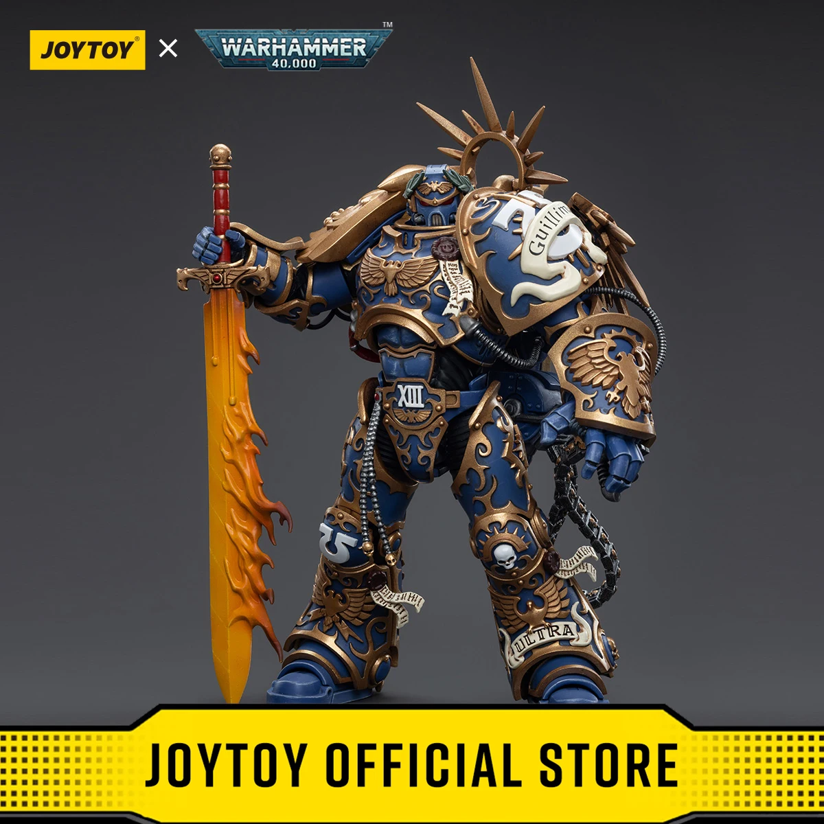 JOYTOY Warhammer 40k 1/18 شخصيات الحركة أنيمي 18.1 سنتيمتر Ultramarines Primarch Roboute Guilliman #1