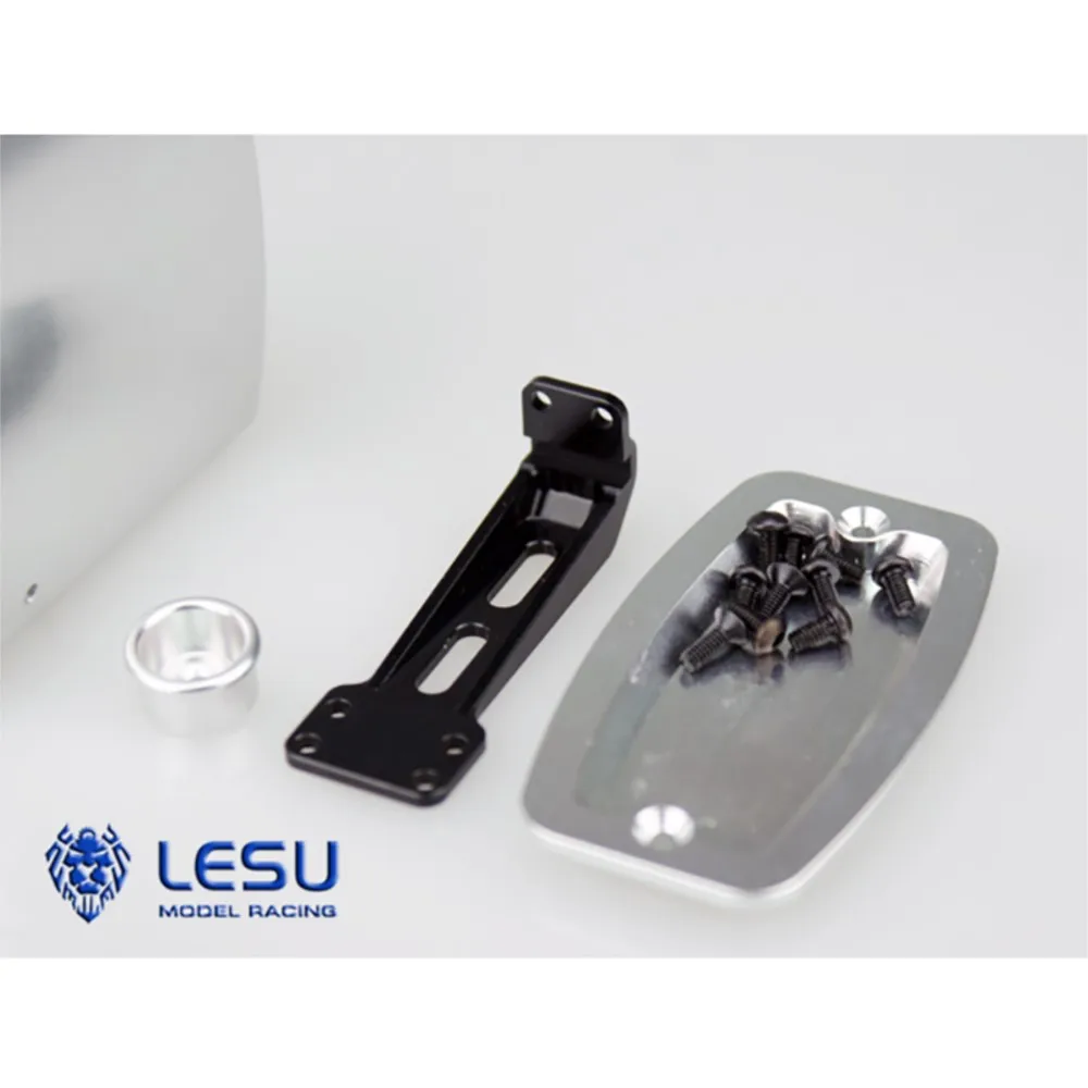 LESU 1/14 Parti del Carro Armato di Scarico In Metallo Per RC Tamiyaya Rimorchio Camion di Controllo Remoto Adulti Modello Giocattoli Accessori Auto TH02339