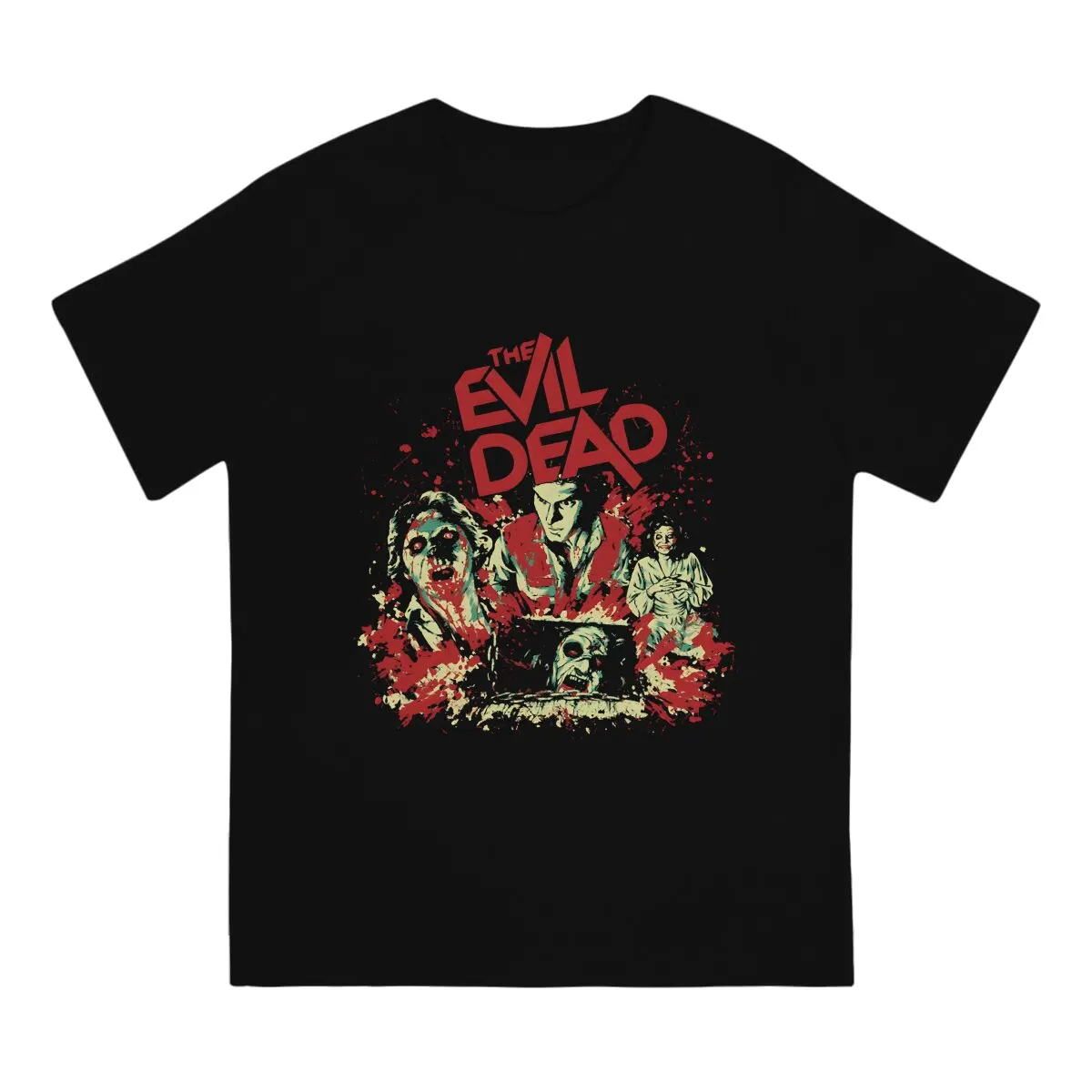 The Evil Dead The Evil Dead Men T Shirt Graphic O-Neck TShirt Harajuku Tops