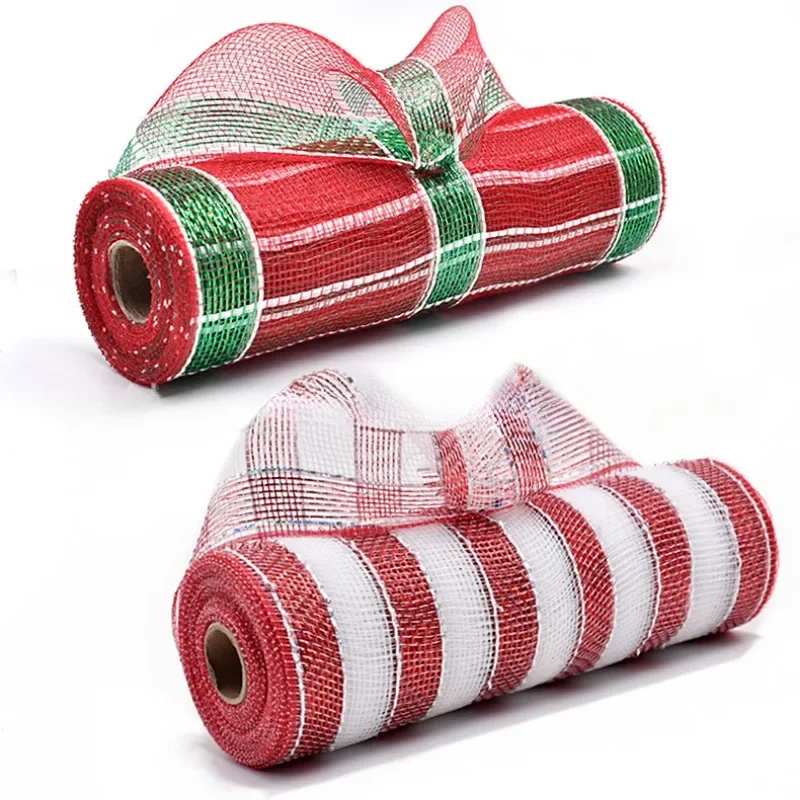 

10 Yard/Roll Christmas Decoration Network for Holiday Atmosphere Netting, Christmas Tree Decorations DIY Wreaths and Gifts