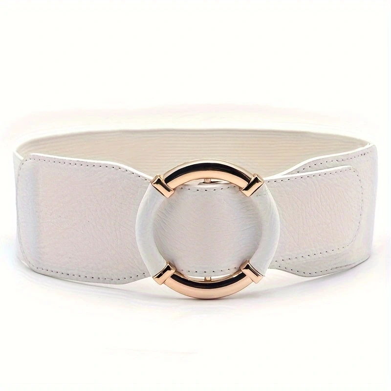 Europese en Amerikaanse damesriem dames bijpassende kledingriem breedte Koreaanse versie, modieuze decoratie tailleafdichting rond buc