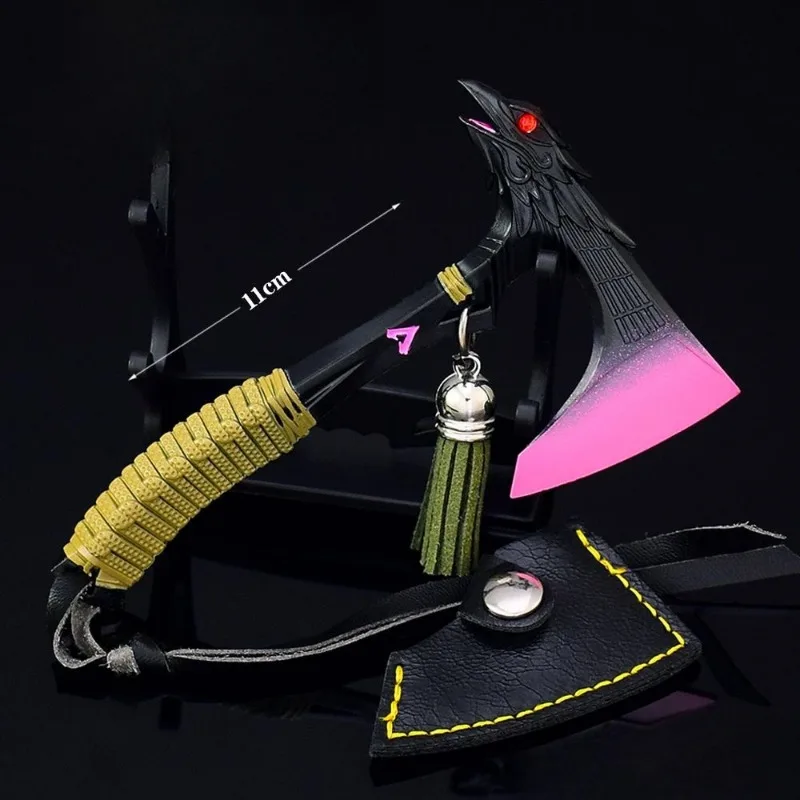 11cm Apex Legends Weapon Heirloom Bloodhound Raven Bite Metal Model Game Samurai Swords Collections Anime Toys Knife Boys Gifts