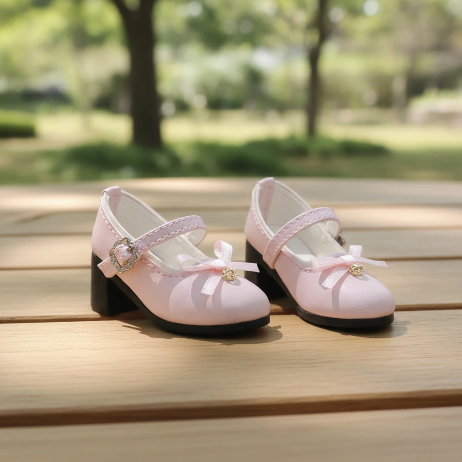 Classic Strap Doll Shoes Doll Shoes Miniature BJD Doll Shoes Footwear Dressy Delicate for Collection Display view 6