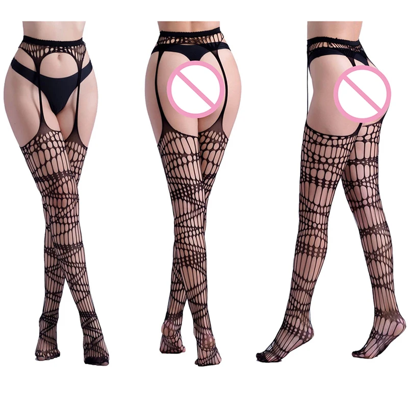 Halloween Dark Gothic Sexy Tights Women Y2k E-girl Emo Alt Hollow Out Pantyhose Stockings Mall Goth Harajuku Socks Femme