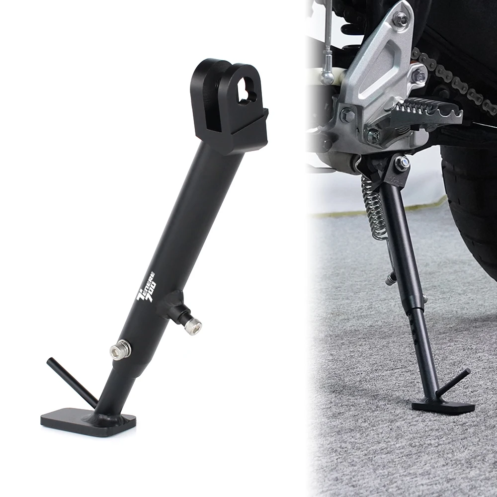 

For Yamaha Tenere 700 2019 2020 2021 2022 2023 2024 Parking Rack Support Foot Motorcycle Adjustable Kickstand Sidestand Holder