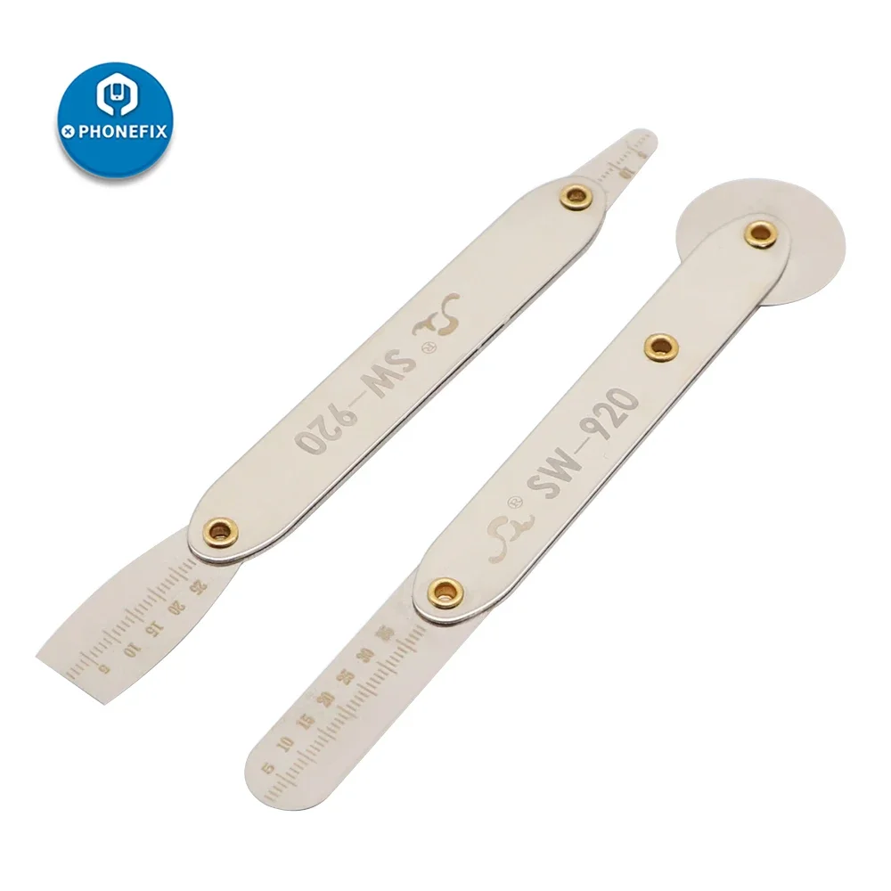 Herramienta de reparación de pantalla, abridor de 2 piezas, barra de palanca de hoja de acero inoxidable para ordenador, tableta, PC, Smartphone